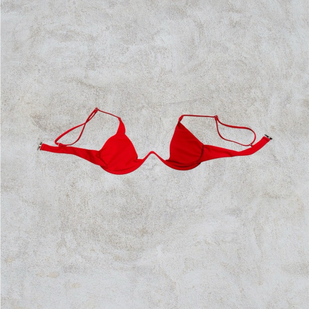 Red Women's Bikini Top